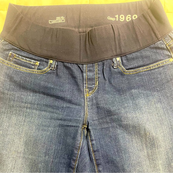 Gap long and lean maternity jeans - Picture 5 of 5